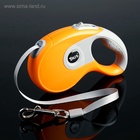 Рулетка DIIL, 5 м, до 40 кг, лента, прорезиненная ручка, оранжевая с серым - Фото 4