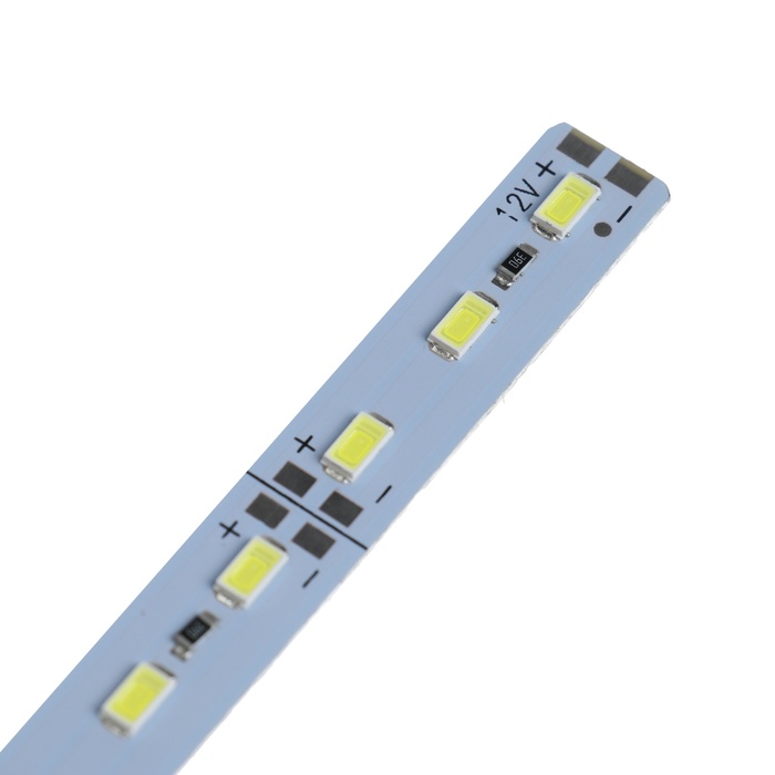 Светильник линейка 1 метр 14 Вт, 1800 Лм, SMD5630, 72 led, 6500 K, 12 В, клеевая основа - фото 1905430106
