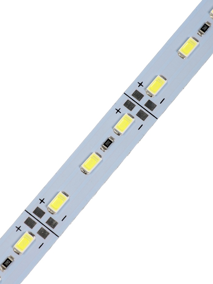 Светильник линейка 1 метр 14 Вт, 1800 Лм, SMD5630, 72 led, 6500 K, 12 В, клеевая основа - Фото 1