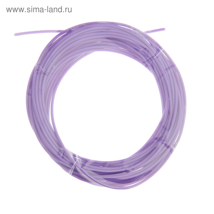 Пластик PCL для 3D ручки, длина 5 м, d=1,75 мм, цвет тёмно-фиолетовый - Фото 1