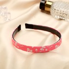 Ободок для волос «Молли», бантики и сердечки, 1.2 см, МИКС - Фото 1