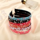 Ободок для волос «Молли», бантики и сердечки, 1.2 см, МИКС - Фото 2