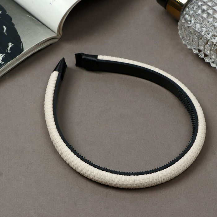 Ободок для волос «Молли», текстура, 1.2 см, МИКС - Фото 1