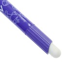 Ручка шариковая со стираемыми чернилами Tratto Ftratto Cancellik + ластик, 0.5 мм, фиолетовые чернила - Фото 5