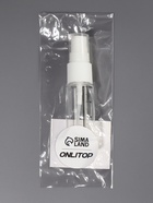 Бутылочка для хранения, с распылителем, со шкалой деления, 20 мл, белая, прозрачная - Фото 6