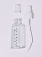 Бутылочка для хранения, с распылителем, со шкалой деления, 75 мл, белая, прозрачная - Фото 4