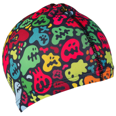 Шапочка для плавания «Привидения» OL-011, детская, текстиль