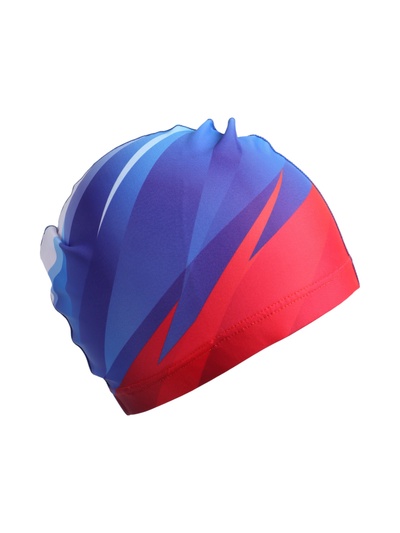 Шапочка для плавания взрослая ONLYTOP Swim, тканевая, обхват 54-60 см
