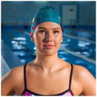 Шапочка для плавания взрослая ONLYTOP Swim, тканевая, обхват 54-60 см - фото 4598254