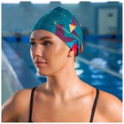 Шапочка для плавания взрослая ONLYTOP Swim, тканевая, обхват 54-60 см - Фото 4