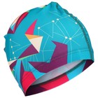 Шапочка для плавания взрослая ONLYTOP Swim, тканевая, обхват 54-60 см - Фото 7