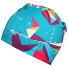 Шапочка для плавания взрослая ONLYTOP Swim, тканевая, обхват 54-60 см - Фото 9
