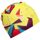 Шапочка для плавания взрослая ONLYTOP Swim, тканевая, обхват 54-60 см - Фото 4