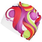 Шапочка для плавания взрослая ONLYTOP Swim, тканевая, обхват 54-60 см - Фото 5