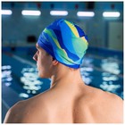 Шапочка для плавания взрослая ONLYTOP Swim, тканевая, обхват 54-60 см 2388955 - фото 13420123