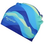 Шапочка для плавания взрослая ONLYTOP Swim, тканевая, обхват 54-60 см 2388955 - фото 13420127