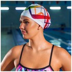 Шапочка для плавания взрослая ONLYTOP Swim, тканевая, обхват 54-60 см 2388958 - фото 13420131