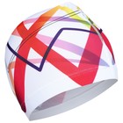 Шапочка для плавания взрослая ONLYTOP Swim, тканевая, обхват 54-60 см - Фото 7