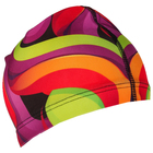 Шапочка для плавания, взрослая OL-026, текстиль, цвет чёрный - Фото 1