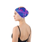Шапочка для плавания взрослая ONLYTOP, тканевая, обхват 54-60 см - Фото 5