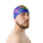 Шапочка для плавания взрослая ONLYTOP, тканевая, обхват 54-60 см - Фото 8