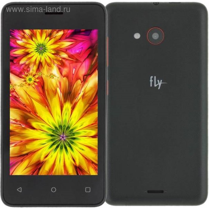 Смартфон Fly FS408 Black - Фото 1