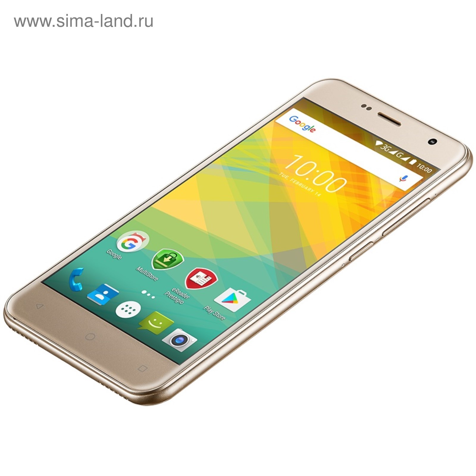 Смартфон Prestigio 7511 Muze B7 DUO Gold (2854188) - Купить по цене от 5  878.00 руб. | Интернет магазин SIMA-LAND.RU