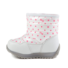 Дутики со светодиодами для девочек, арт. F7552, цвет белый, размер 26 - Фото 3