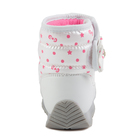 Дутики со светодиодами для девочек, арт. F7552, цвет белый, размер 26 - Фото 4