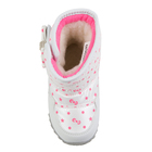 Дутики со светодиодами для девочек, арт. F7552, цвет белый, размер 26 - Фото 5