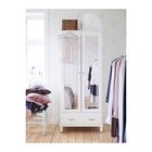 Шкаф платяной, цвет белый, зеркальное стекло ТИССЕДАЛЬ - Фото 5