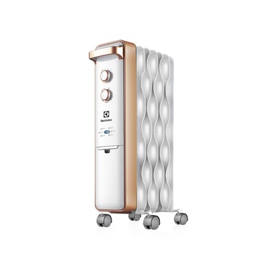 Обогреватель масляный Electrolux Wave EOH/M-9157, 7 секций, напольный, 1500 Вт, 20 м², бежевый