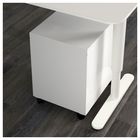 Тумба на колесиках с 3 ящиками, цвет белый ЭРИК - Фото 2