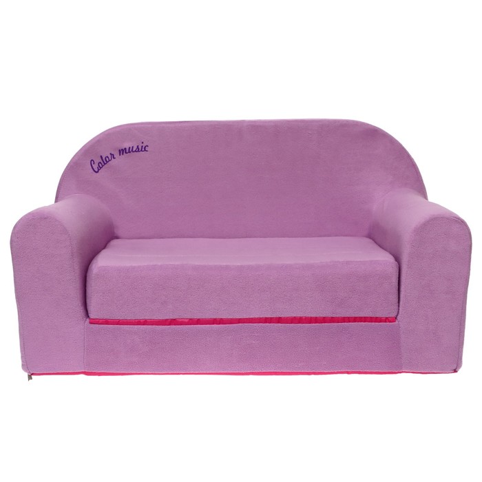 Мягкая игрушка «Диванчик раскладной Happy babby», цвет фиолетовый, цвета МИКС - фото 1884804543