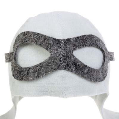 Шапка для бани и сауны «Пилот», экофетр