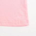 Футболка для девочки, рост 98 см, цвет розовый - Фото 5