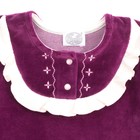 Платье для девочки "Клюква в сахаре", рост 98 см (56), цвет бордовый - Фото 3
