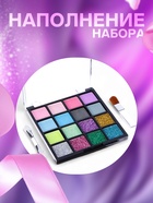 Набор косметики для девочки: тени, кисть, аппликатор - Фото 2