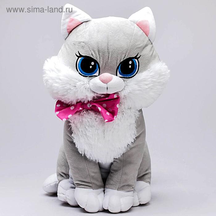 Мягкая игрушка «Кошка Люси», цвет серый, 42 см - Фото 1