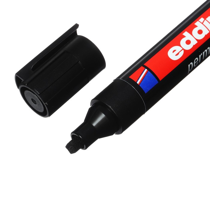 Маркер перманентный EDDING E-330/1 (нестираемый), скошенный, 1.0 - 5.0 мм, чёрный