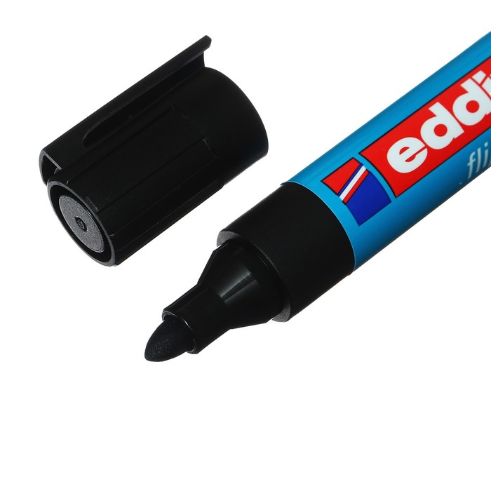 Маркер для флипчарта EDDING (по бумаге) E-380/1, 1.0 - 3.0 мм, чёрный