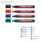 Набор маркеров перманентных EDDING E-300/4 (нестираемые), 1.5 - 3.0 мм, 4 цвета - фото 11061910