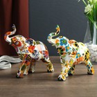 Фигурка полистоун «Слон - буйство красок», 14×16×5.5 см, МИКС - Фото 6