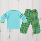 Пижама для мальчика, рост 98 (28) см, цвет бирюзовый/,зеленый К-017/1 - Фото 9