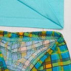 Пижама для мальчика, рост 104 (28) см, цвет бирюзовый/,зеленый К-017/1 - Фото 6