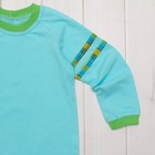 Пижама для мальчика, рост 110 (30) см, цвет бирюзовый/,зеленый К-017/1 - Фото 2