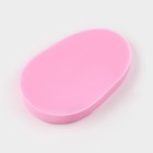 Молд для заливки Доляна «Ягодки и листочки», силикон, 3 ячейки, 8.5×5.5 см, розовый - Фото 2