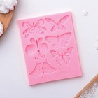 Силиконовый молд «Бабочки», 11×9 см, цвет МИКС - Фото 2