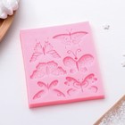 Силиконовый молд «Бабочки», 11×9 см, цвет МИКС - Фото 4