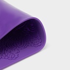 Коврик для айсинга Доляна «Восхищение», силикон, 38×26.5 см, фиолетовый - Фото 5